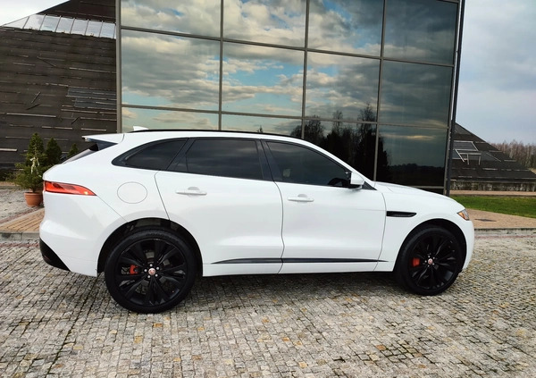 Jaguar F-Pace cena 139000 przebieg: 114000, rok produkcji 2017 z Staszów małe 781